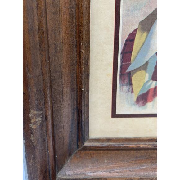 Vintage Arthur Sarnoff Framed Ringo The Clown Rolo The Clown Litho Pair Read - Picture 4 of 12